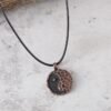 Bagua Yin Yang Alloy Necklace for Taoist Wisdom & Spiritual Shield