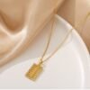 Wealth  & Success S925 Sterling Silver Abacus Necklace