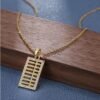 Wealth  & Success S925 Sterling Silver Abacus Necklace