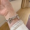 abacus bracelet 1 Heart Abacus Silver Bracelet Attract Balanced Wealth & Emotional Fortune