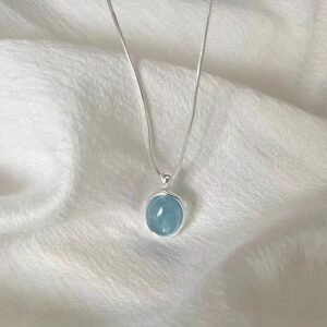 aquamarine necklace