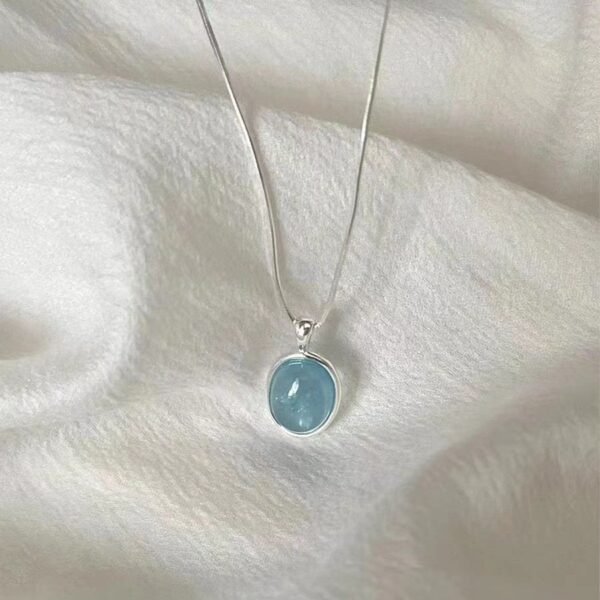 aquamarine necklace