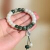 Bodhi Seed Bracelet with Peace Pendant