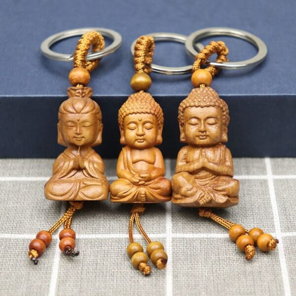 buddha key chain set