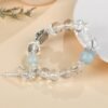 aquamarine crystal bracelet