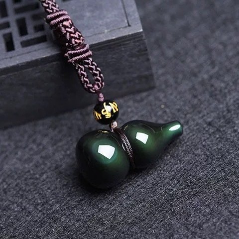 Rainbow Obsidian Hulu Necklace - Ward Off Negative Energy