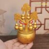 hulu decor 1 Wealth Hulu Gourd Sculpture with "Bafang Lai Cai" Engraving