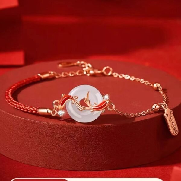koi fish bracelet red string