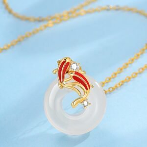 koi fish pendant