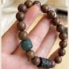 Sandalwood Bodhi Awakening Lion Bracelet for Wisdom & Protection