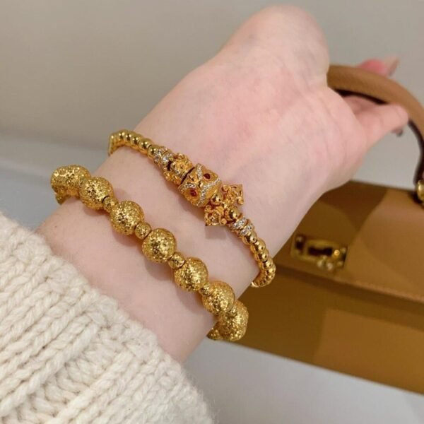 Lion Dance Vajra Bracelet for Protection & Courage