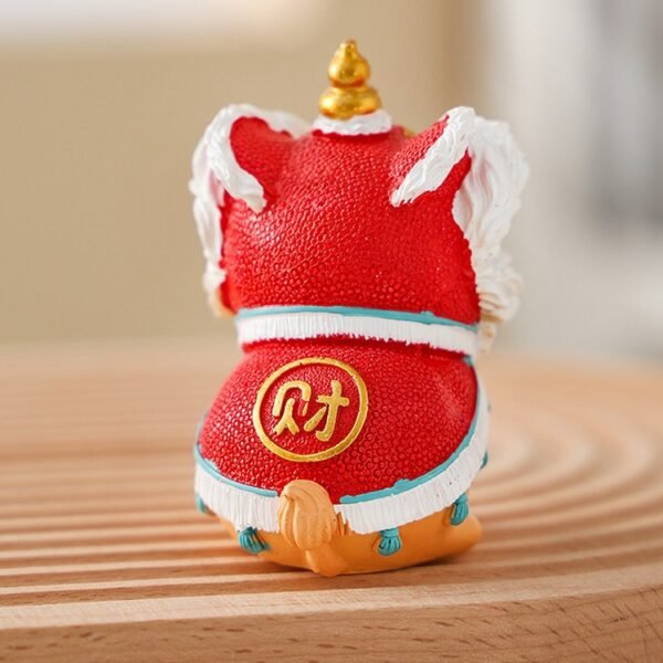 Awakening Lion Statue for Good Fortune