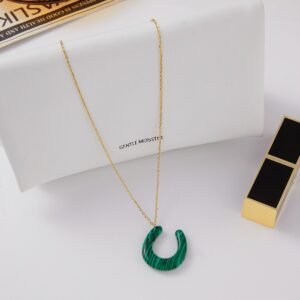 malachite necklace