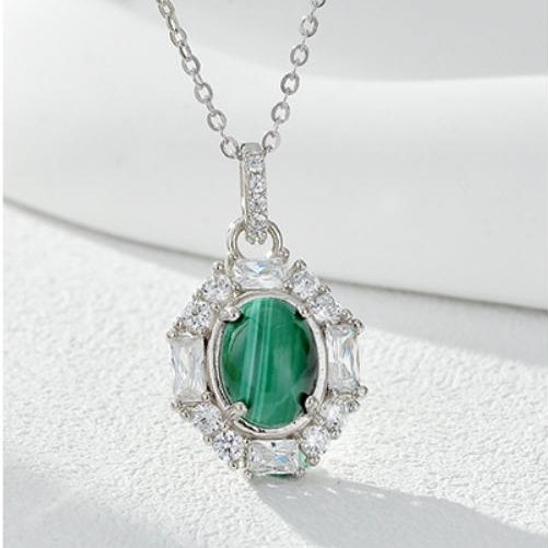 malachite pendant 1 malachite pendant