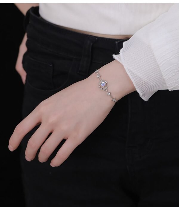 Moonstone Planet Bracelet