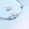 Hello Kitty Moonstone Bracelet