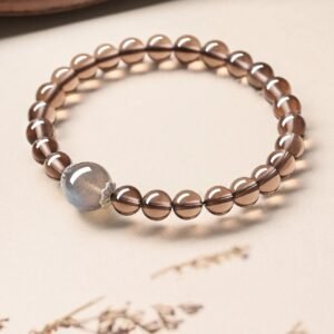 smoky quartz moonstone