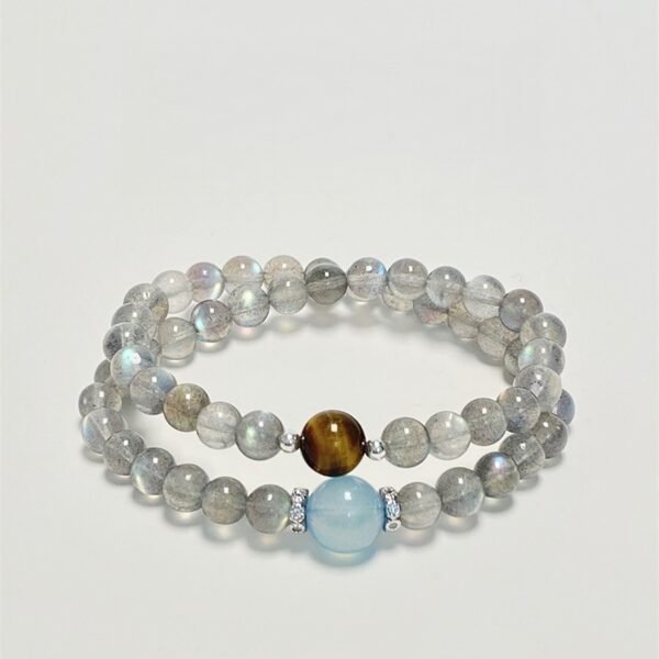 moonstone double bracelet moonstone double bracelet
