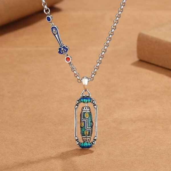 nine-eye bead pendant