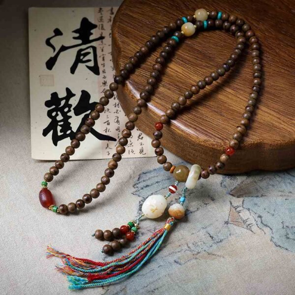 Butter Agarwood Bracelet for Spiritual Grounding & Peace