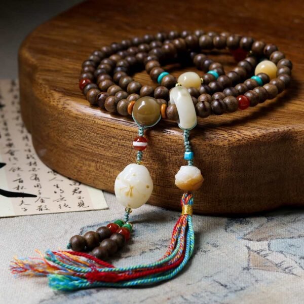 Butter Agarwood Bracelet for Spiritual Grounding & Peace