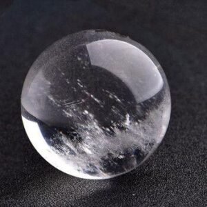 white crystal ball