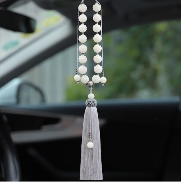 Bodhi Lotus Car Hanging: Feng Shui for Safe Travels & Continuous Blessings