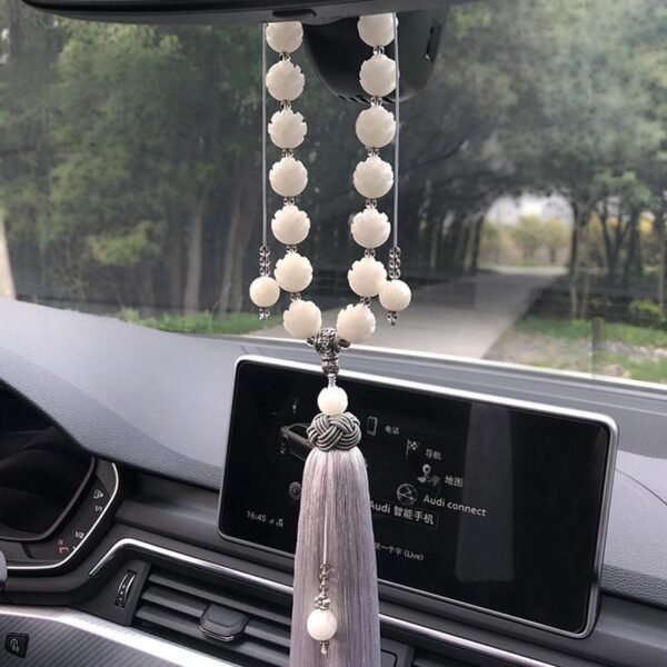 Bodhi Lotus Car Hanging: Feng Shui for Safe Travels & Continuous Blessings