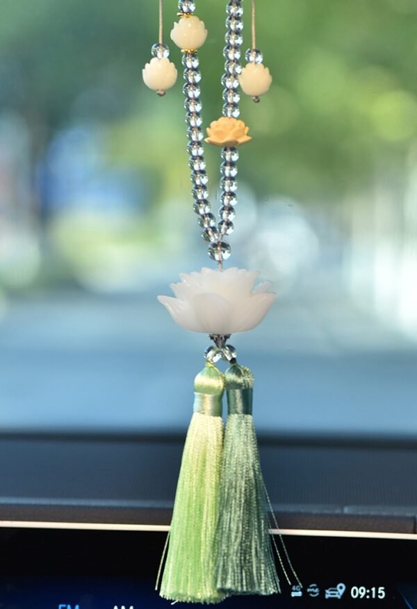 Bodhi Lotus Best Wish Car Hanging