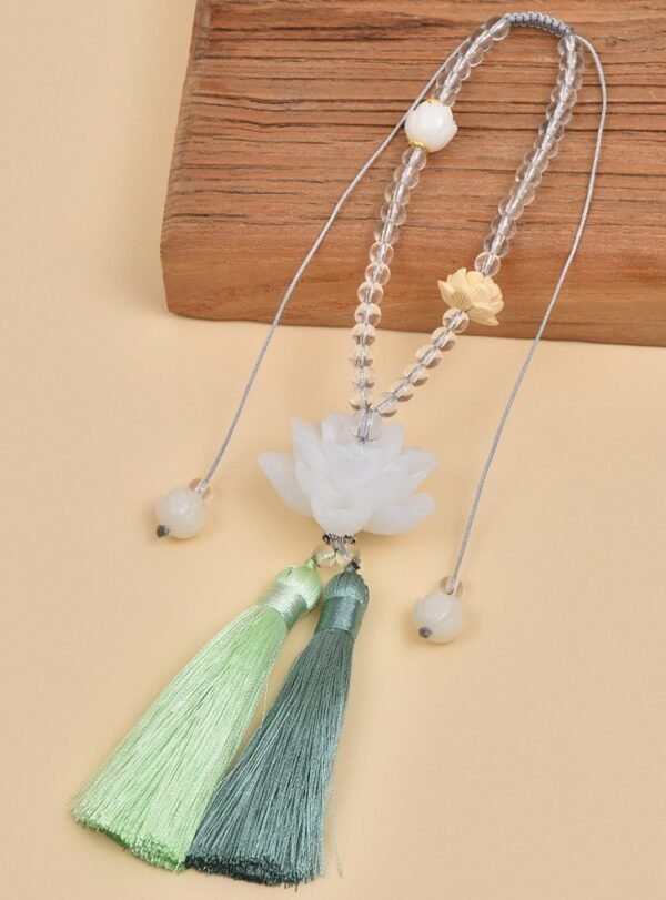 Bodhi Lotus Best Wish Car Hanging