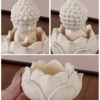 Buddha Lotus Car Ornament for Peace, Protection & Spiritual Harmony