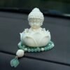 Buddha Lotus Car Ornament for Peace, Protection & Spiritual Harmony