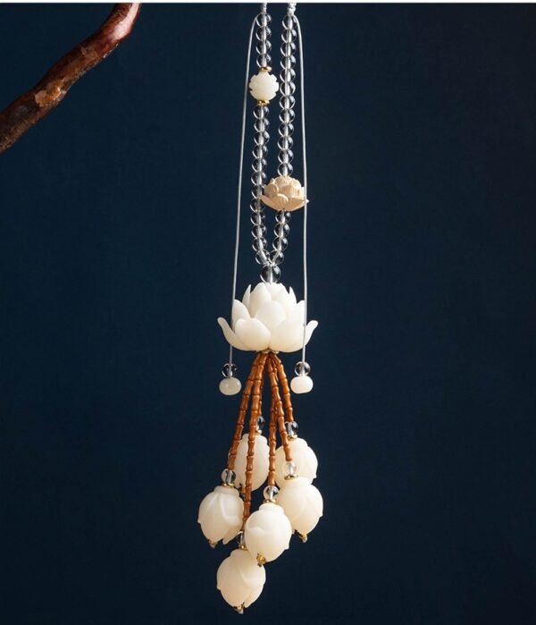 Bodhi Lotus Car Hanging Ornament for Harmony and Protection