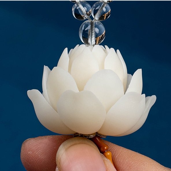 Bodhi Lotus Car Hanging Ornament for Harmony and Protection