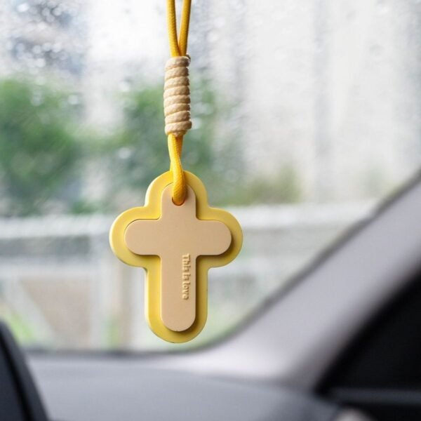 Wardrobe Cabinet Aromatherapy Diffuser Plaster Cross Hanging Piece Car Hanging