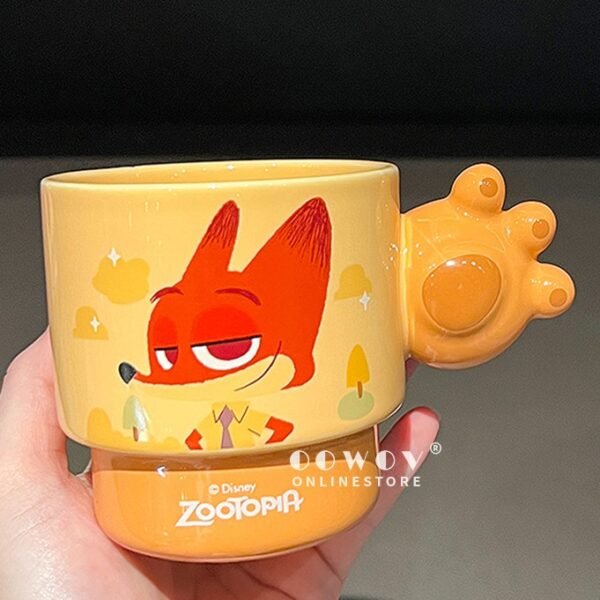 Zootopia Character Mug – Durable Ceramic for Hot Drinks - 4PCS (50%OFF)