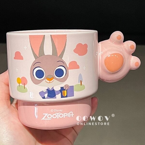 Zootopia Character Mug – Durable Ceramic for Hot Drinks - 4PCS (50%OFF)