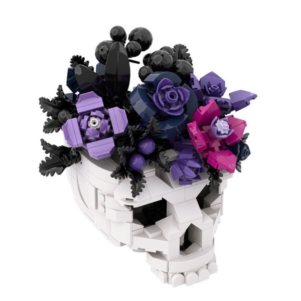 Skull Fower Building Block Toy for Home Office Decor (50%OFF)