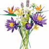 Artificial Flower Bouquet Building Block Kit for Gift (50%OFF)