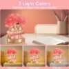 Romantic Rose Night Light,Dimmable Touch Table Lamp (50%OFF)