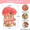 Romantic Rose Night Light,Dimmable Touch Table Lamp (50%OFF)