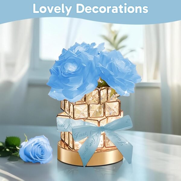 Romantic Rose Night Light,Dimmable Touch Table Lamp (50%OFF)
