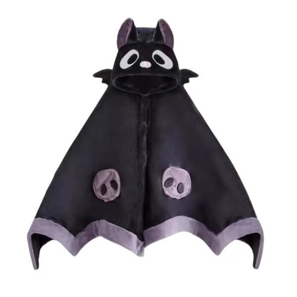 Unisex Wearable Blanket Bat Hooded Cape, Oversized Bat Sleeve Plush Thick Cloak (50%OFF)