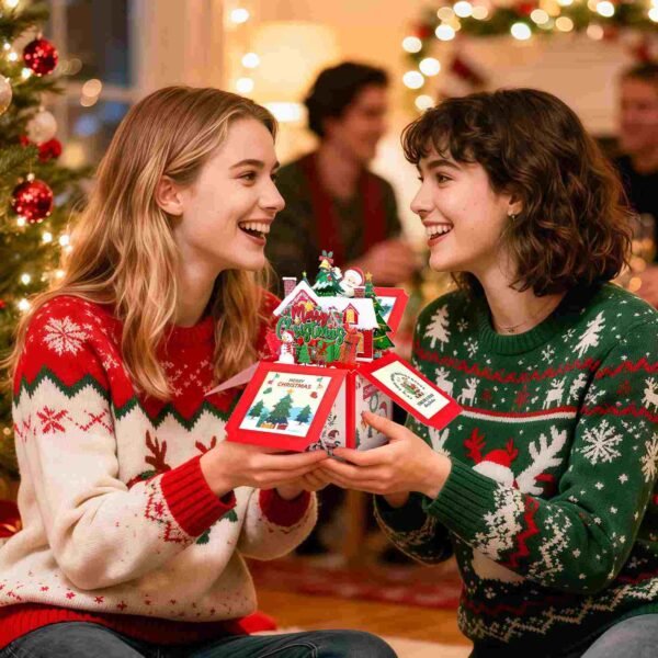Merry Christmas Pop Up Card  (50%OFF)