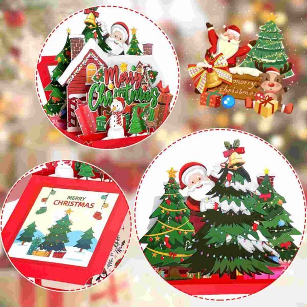 Merry Christmas Pop Up Card  (50%OFF)