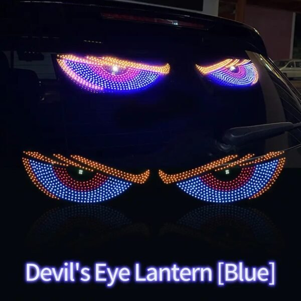 2 PCS Led Devil Eyes Lights, USB-Powered-Two Lighting Modes (50%OFF)