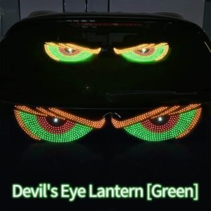 2 PCS Led Devil Eyes Lights, USB-Powered-Two Lighting Modes (50%OFF)