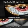 2 PCS Led Devil Eyes Lights, USB-Powered-Two Lighting Modes (50%OFF)