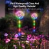 Dandelion Solar Garden Lights, 2 Modes 16 LED Solar Flower Lights - 2 Packs (50%OFF)