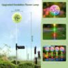 Dandelion Solar Garden Lights, 2 Modes 16 LED Solar Flower Lights - 2 Packs (50%OFF)